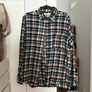 Isabel Etoile Marant Plaid Button Up Flannel Size Medium
